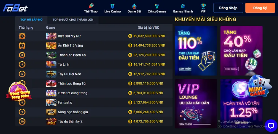 Chiến lược chơi slot game
